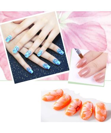 MWOOT 8-Piece Nail Brush Set | Gel Nail Art Pen & Liner Kit for Ombre Gradient Designs | Professional Nail Art Tools for Stunning Nails - Buy Online on SooperMarket.com