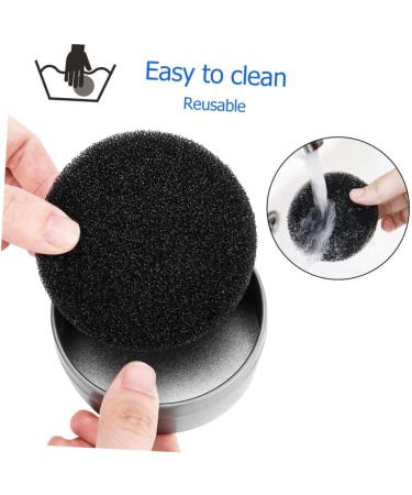 FOMIYES 1 Set Makeup Sponge Tools Colour Brush Makeup Brush Cleaning Tool Cosmetic Sponge Cleaning Cleaner Color off Makeup Brush Eye Shadow Make up Activated Carbon Sponge - Buy Online on SooperMarket.com