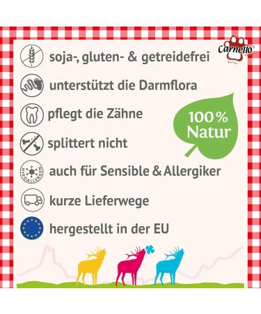 Carnello Kausstangen Grain-Free Dog Treats - Alpine Luck Happiness Streak (3 x 5 Pcs) - Healthy Chews for Dogs - International Shipping Available - Buy Online on SooperMarket.com