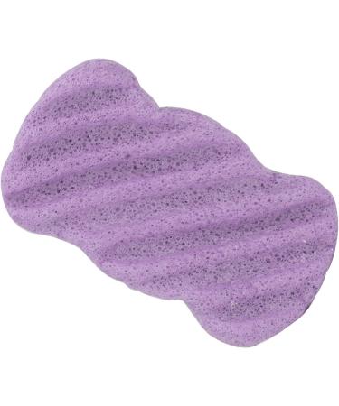 Verdant Touch Facial Sponge Plant Fiber Facial Sponge Reusable Face Cleansing Exfoliating Puff Washable Bath Sponge Portable Purple - Buy Online on SooperMarket.com