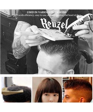 Mens Hair Clippers Flat Top Guide Comb Haircut Comb Electric Cordless Hair Trimmer Barber Shop Hairstyle Tool with Ergonomic Design for Professional or Home Usage Black - Buy Online on SooperMarket.com