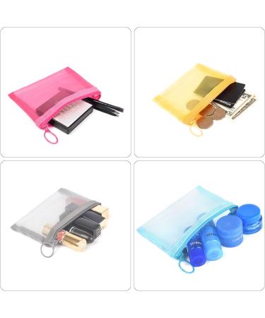 Patu Mini Zipper Mesh Bags Size S / A7 5 Pieces - Beauty Makeup Lipstick Organizer & Travel Kit Pouch - Buy Online on SooperMarket.com