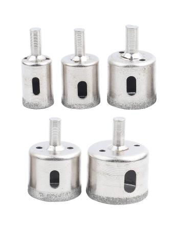 Drill Bits 5Pcs Set Pro Tool for Marble Glass Granite with 60mm Hole Opener - PVC and Marble Saw Sets at Your Service - Buy Online on SooperMarket.com