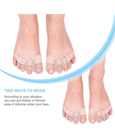 Gel Toe Separators & Spacers for Men & Women | Comfortable Toe Stretchers for Shoes - International Shipping Available - Buy Online on SooperMarket.com