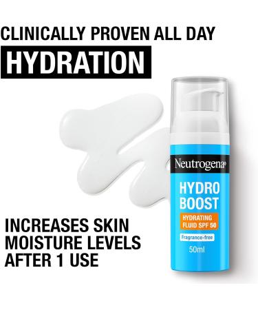 Neutrogena Hydro Boost Hydrating Fluid SPF 50 - Buy Online on SooperMarket.com