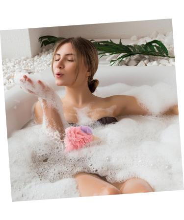 NOLITOY Rainbow Ice Cream Shower Flowers - Reusable Exfoliating Bath Sponges & Loofahs for a Refreshing Shower Experience - Buy Online on SooperMarket.com
