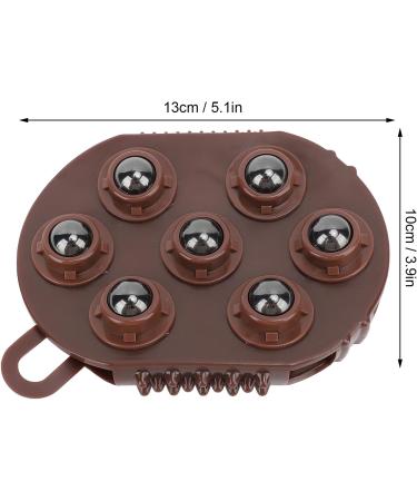Manual Magnetic Beads Gloves Massager Handheld Roller Guasha Massager with Magnetic Beads 360 Degree Rotating Multifunctional Manual Massager - Buy Online on SooperMarket.com