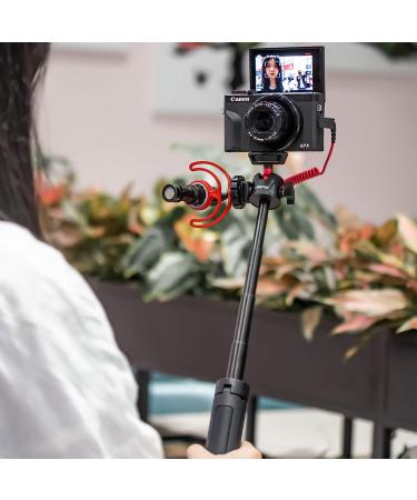 Ulanzi MT-16 Mini Tabletop Tripod Stand with Cold Shoe - Perfect for iPhone 12, Canon G7X Mark III, Sony ZV-1 | Ideal for Vlogging, Filmmaking, and Live Streaming - Black - Buy Online on SooperMarket.com