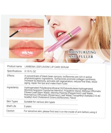 Baluue 3pcs Lip Serum Lip Tint Lipgloss Lip Balm Clear Lip Gloss Lip Oil Moisturizing Lip Gloss Water - Buy Online on SooperMarket.com