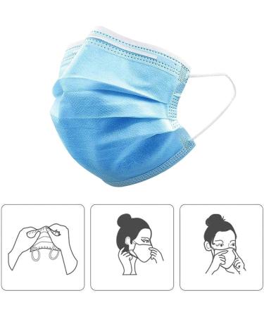 TATUBE 50Pcs Mouth Disposable Face Mask - Unisex Outdoor Protection Anti Dust Mask - Buy Online on SooperMarket.com