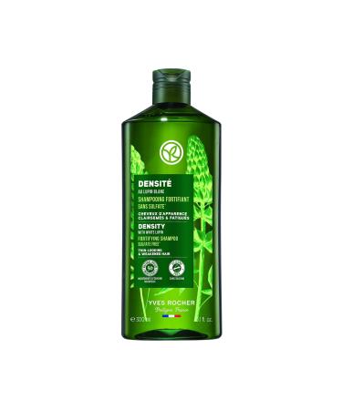 Yves Rocher Fortifying Shampoo - Density | Density Rescue to Cleanse Scalp & Strengthen Hair | 10.1 fl oz