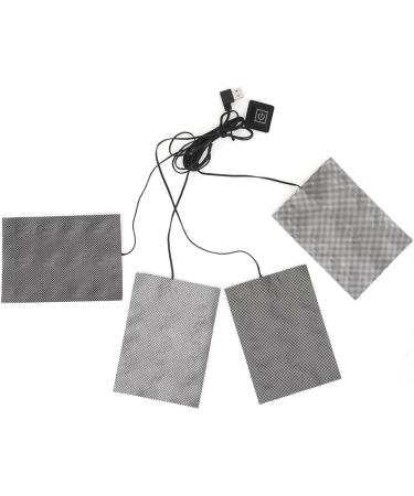 Weikeya 4-in-1 Electric Heating Pad for Jackets - Safe & Effective International Shipping - Buy Online on SooperMarket.com