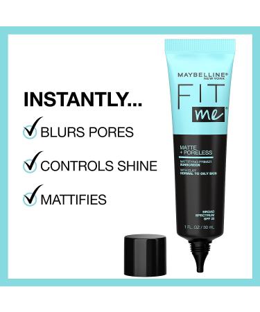 Maybelline Fit Me Natural Beige Foundation & Mattifying Primer Bundle (2 Count) - Buy Online on SooperMarket.com