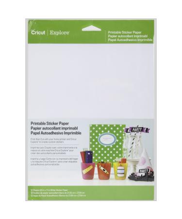 Cricut Printable Sticker Paper for Scrapbooking