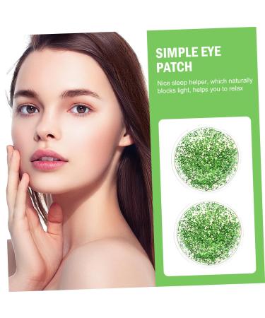 FRCOLOR 2pcs Eye Patch Ice Pack for Face and Breastmilk - Cooling Eye Pad for Hydrating and Compress - Green, 6.5X6.5X0.5CM - Buy Online on SooperMarket.com