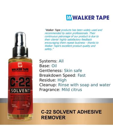 Ultra Hold Hair System Adhesive & C22 Citrus Solvent Wig Glue Remover Bundle | Best Adhesive for Toupees & Lace Front Wigs | Strong Hold & Easy Removal - Buy Online on SooperMarket.com