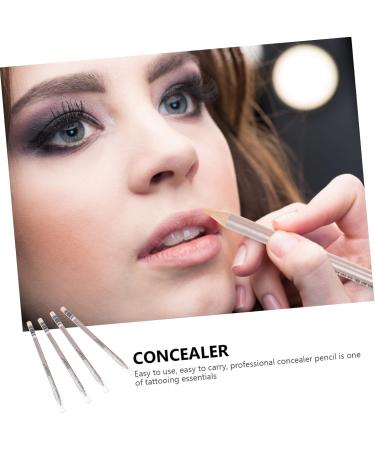 Gogogmee 4pcs Concealer Pen Cover up Makeup Concealer Eye Circle Highlighter Stick Eraser Concealer Wooden 1 g (Pack of 1) Assorted Color - Buy Online on SooperMarket.com