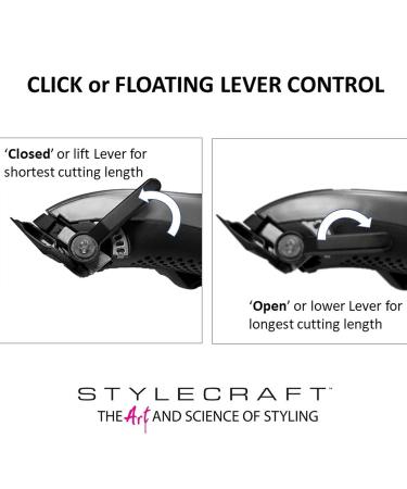 Shop StyleCraft Saber & Saber II Professional Cordless Hair Clipper - Full Metal Body High-Torque Brushless Motor - Brushed Gold - International Shipping Available - Buy Online on SooperMarket.com