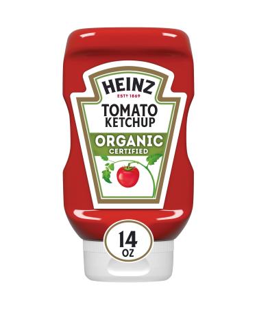 Heinz Organic Tomato Ketchup (14 oz Bottle) Ketchup 14 Ounce (Pack of 1)