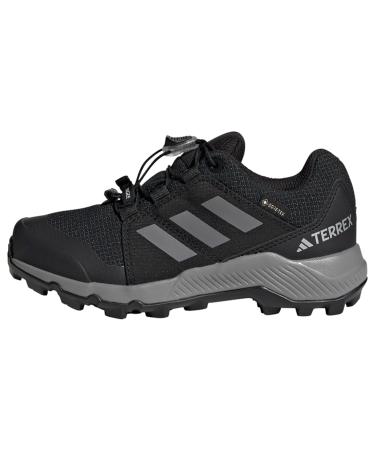adidas Unisex Kids' Terrex Gore-tex Hiking Shoes-Low (Non Football) 38 EU Core Black Grey Three Core Black