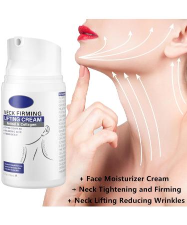 Go Ho Anti-Wrinkle Neck and Chest Cream - Firming & Moisturizing with Vitamin B5 & E for Sagging Skin Fine Lines | 1.7oz - Buy Online on SooperMarket.com