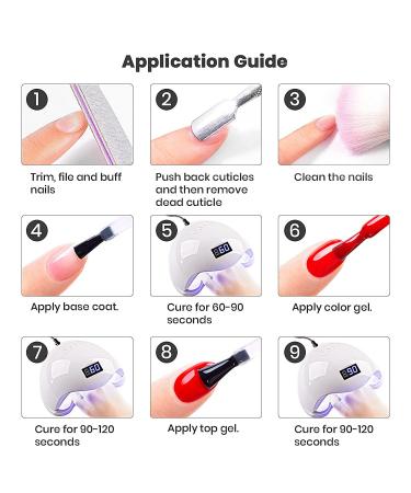 Pearl Lavender Gel Nail Polish 15ML | Quick Dry Shell Shiny Varnish for Nail Starter | RARJSM RAR101 - Buy Online on SooperMarket.com