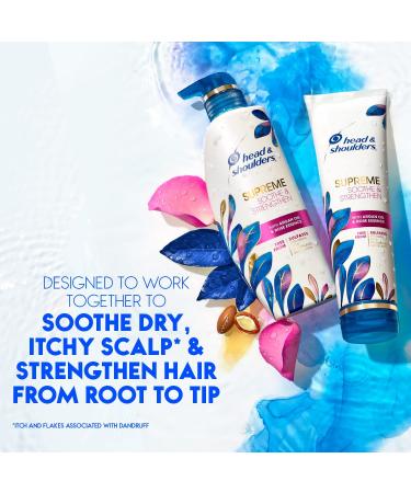 Head & Shoulders Supreme Sulfate Free Conditioner with Argan Oil - Anti-Dandruff Treatment for Soothe & Strengthen Hair & Scalp - 28.2 Fl Oz | Buy Online Internationally - Buy Online on SooperMarket.com