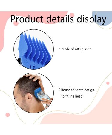 NPQ Hair Clipper Guards Combs 10Pcs Replacement Limit Comb Set - Ideal for Salons and Home Use - Buy Online on SooperMarket.com