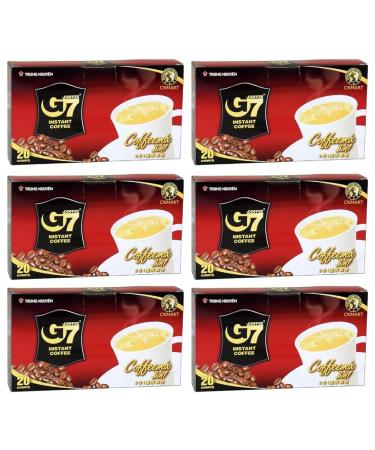 CNMART Trung Nguyen G7 Instant Coffee Vietnamese Coffee Mix 3 in 1 320g (Pack of 6)