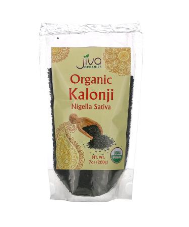 Jiva Organics Organic Kalonji Nigella Sativa 7 oz (200 g)