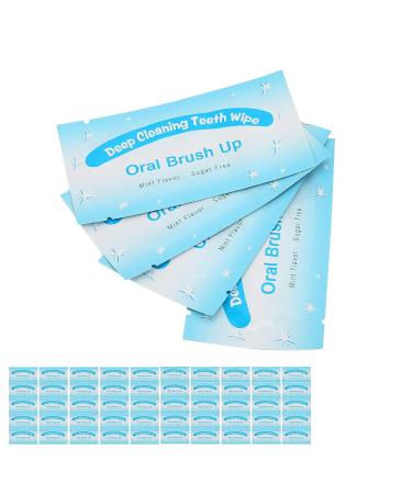 Dental Cleaning Wipes - Disposable Tooth Cleaning Wipes for Travel 50pcs Portable Dirt Removal Wipes - Buy Online on SooperMarket.com