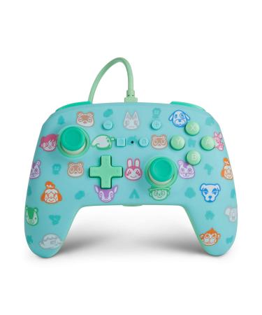 PowerA Enhanced Wired Controller for Nintendo Switch Animal Crossing Gamepad Wired Video Game Controller Gaming Controller Animal Crossing New Horizons