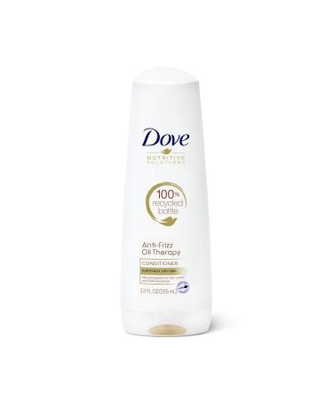 Dove Nutritive Solutions Dry Hair Conditioner for Frizzy, Unruly Hair Oil Therapy with Nutri-Oils Moisturizing Conditioner Formula for Smooth Hair 12 oz