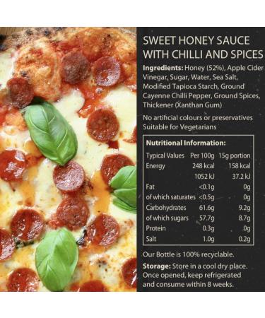 Hot Star Honey Chilli Sauce - Handcrafted Sweet Chili Sauce - 2 x 340g Bottles - Perfect for Chicken, Pizza, Pasta, Steak and Noodles - Buy Online on SooperMarket.com