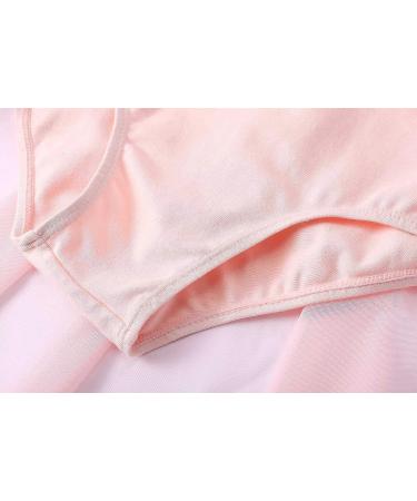 DanSwan Ballet Pink Long Sleeve Leotard Tutu Dress for Toddler Girls 4-5T - Buy Online on SooperMarket.com