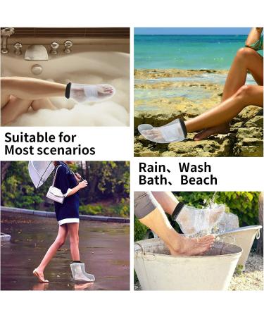 Floahazz Waterproof Cast Cover Leg for Adult Ankle Shower Bath Watertight Foot Protector Wounds for Swimming Bath Accessories - Buy Online on SooperMarket.com