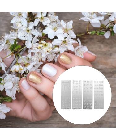 Beaupretty 4 Leaves Nail Stamp Board - Vintage Nail Art Stamps & Templates for Stunning Manicures | International Shipping Available - Buy Online on SooperMarket.com