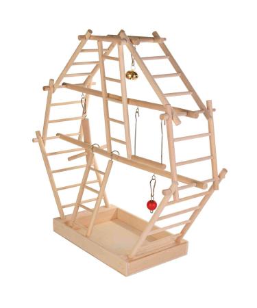 Trixie 5659 Wooden Ladder Playground 44 44 16 cm 1 Brown