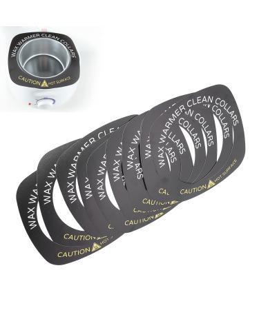 10 Pack Professional Wax Warmer Collars Wax Warmer Protection Ring Accessories for Most Standard Size Wax Warmers (Square)