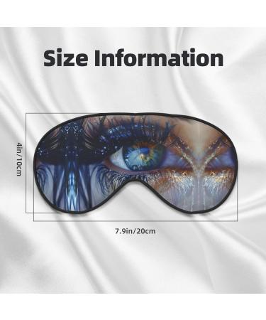 SSIMOO Eyelash Soft Sleep Eye Mask | Breathable Eye Patch for Women | Perfect Travel Accessory | Relaxation & Comfort Black - Buy Online on SooperMarket.com