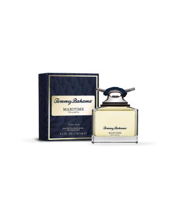 Tommy Bahama Maritime Triumph Eau de Cologne for Men Notes of Violet Cedar Cashmere Spicy & Masculine Scent Eau de Cologne - 4.2 Fl Oz