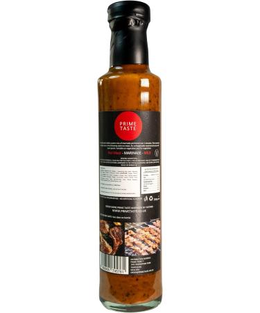 Defence 6 x Prime Taste - Rich BBQ Red Meat Marinade Sauce - Lamb/Beef Meat or Vegetables - Vegetarian Sauce - Fresh Ingredients - Pack of 6 x 250g - Buy Online on SooperMarket.com