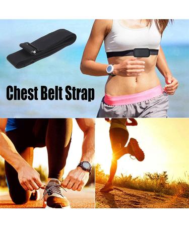 BLASHRD 3pcs Heart Rate Chest Strap - Adjustable Elastic Sports Wireless Monitor Rate Belt - Buy Online on SooperMarket.com