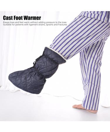 ANGGREK Cast Toe Cover Sock - Lace Up Design for Foot Warmer Protector - Keep Warm & Comfortable Ankle/Foot Cast Socks - Buy Online on SooperMarket.com
