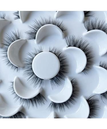 DAODER Cat Eye Mink Lashes - 10 Pairs Short Natural Wispy Extensions - Buy Online on SooperMarket.com