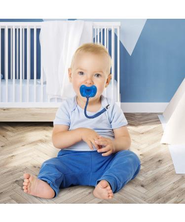 POKIPAW Pacifier Clip for Boys and Girls  6 Pack Baby Pacifier Holder Leash 100% Handmade Braided Fits All Pacifiers & Teething Toys Modern Unisex Baby Gift Colorful - Buy Online on SooperMarket.com