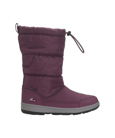 Viking Girls Alba High GTX Warm Walking Shoe 33 EU Aubergine