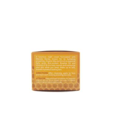 Om She Aromatherapy Manuka Honey Night Cream - Hydrating Skincare for Radiant Skin | International Shipping Available - Buy Online on SooperMarket.com