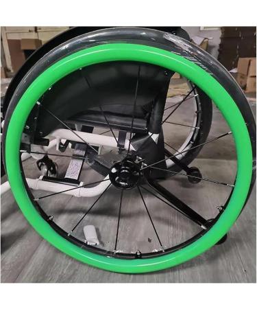 Wheelchair Push Rim Covers Non-Slip 1 Pair Of 24-Inch Rear Wheel Sports Wheelchair Wear-Resistant Silicone Hand Thrust Cover Rear Wheel Thrust Ring Protective Cover(C 22 inch) 22 inch C - Buy Online on SooperMarket.com