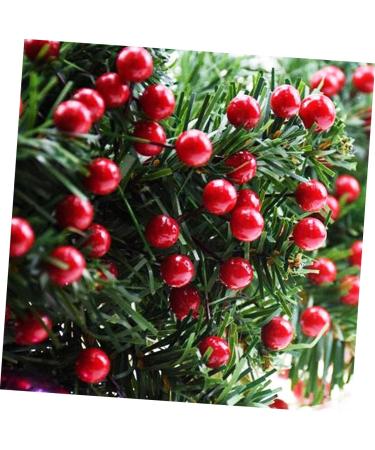 ABOOFAN 20 Pcs Christmas Imitation Fruit Holly Christmas Berries Christmas Flower Pick Christmas Berry Picks Home Decor Plants Decor Cherry Stems Party Supplies Foam Cherry Fruit Banquet - Buy Online on SooperMarket.com
